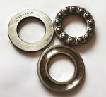 Small Double Direction Carbon Thrust Bearing Ball 51104 20x35x10mm