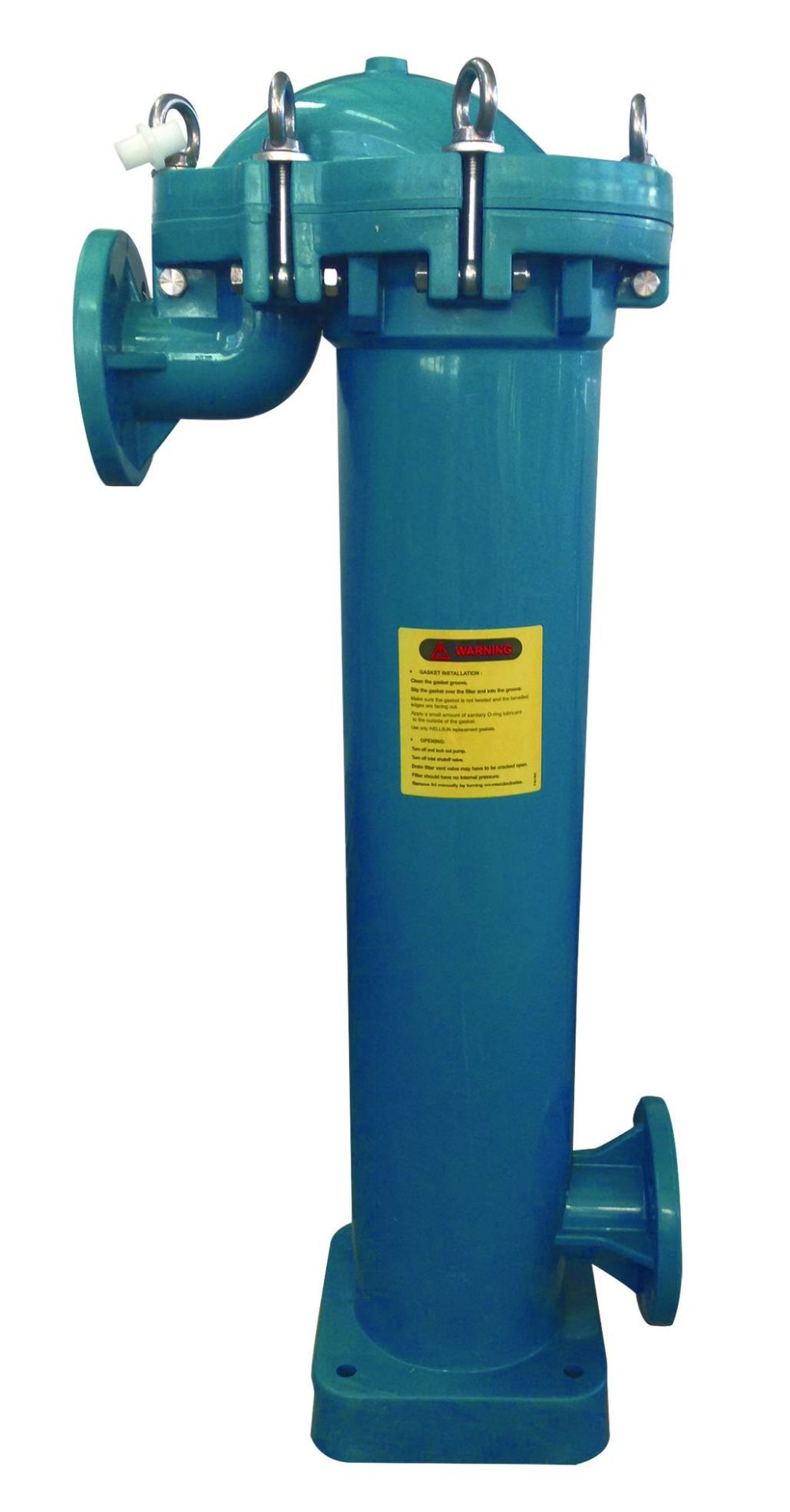 Advert Trustworthy and Durable 60KG Weight PP Bag Filter Housing for Long-Term