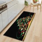 Christmas Long Strip Washable Kitchen Carpet For Sofa Area