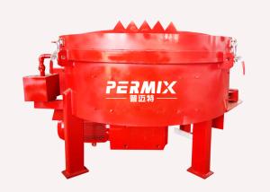 Quality Anti Wear Red Automatic Refractory Pan Mixer Low Noise 15KW 5 Scraper Mt800 wholesale