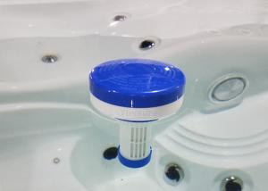 Quality Floating Spa Hot Tub Dispenser for 1 Inch Bromine or Chlorine Tablets, Premium Adjustable Chemical Floater, 13 Settings wholesale
