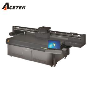 Quality Acetek 2513 UV Flatbed Printing Machine With Ricoh Gen5 Gen6 Printhead wholesale