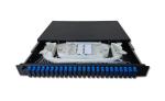 Fiber Optic Patch Panel 19 Inch 24 Fibers 1U height FTTX rackmount ODF