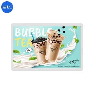 Quality Android 12 16 Inch Wall Mount Digital Signage Narrow Bezel Elegant Slim Advertising wholesale