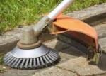 230mm Weed Brush For Trimmers , Brush Cutter With 25.4 Mm Mount Brush