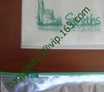 slider zipper bag with white printing for food storage, Shopping / Food / Snacks