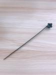 Black Automotive Cable Ties Plastic Tie Straps Curved Head Design