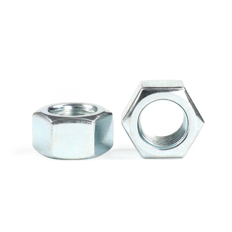 White Zinc Plated Hex Nuts For General Industry Imperial Measurement System DIN934