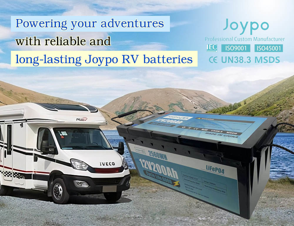 12 Volt RV Lithium Battery Rechargeable Deep Cycle Lithium Ion Battery For Motor Home