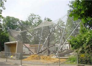 Quality Knotted Cable Mesh Netting Stainless Steel High Durability Impact Resistance wholesale