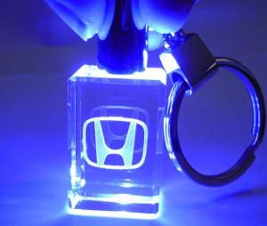 Quality crystal LED keychain wholesale