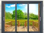 Double Tempered Glass 3.0mm Aluminum Sliding Patio Doors