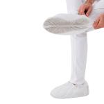 PP Non Slip Disposable Indoor Shoe Covers White 30gsm 35gsm 40gsm