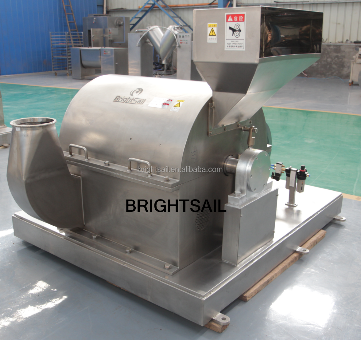 Chilli Powder Pulverizer Machine 1000 KG SUS304 Spice Grinder