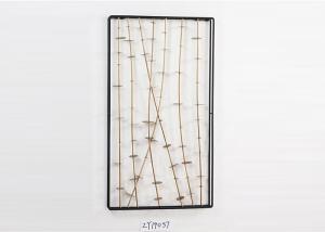 Quality Large Luxury Black Frame Handcrafted Metal Wall Art Decor wholesale