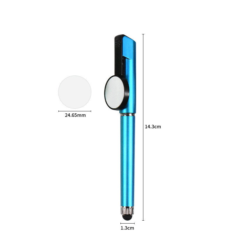Durable Printable Sublimation Pen Blanks With Metal Insert Plastic Ball Point Pen