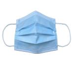 Earloop Disposable Respirator Mask 3 Ply Non Woven Face Mask For Adult