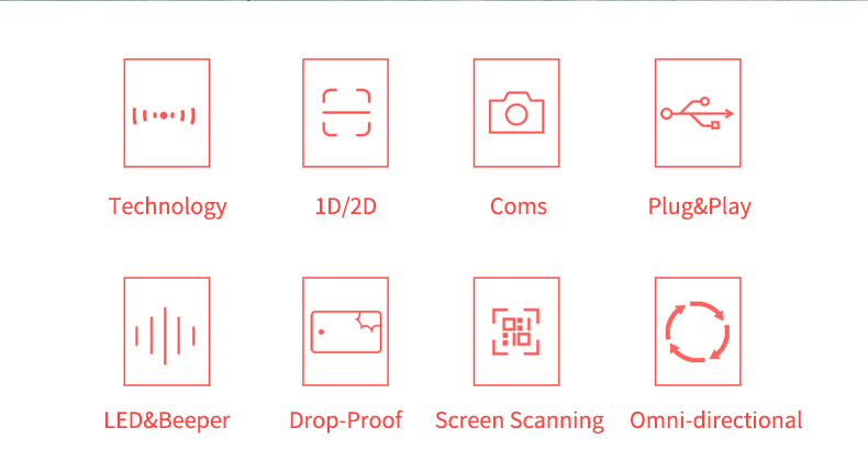 Supermarket Pharmacy POS Terminal with 120fps Scan Speed and Quick-Response Scanning