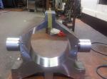 Aluminum Brass Large Diameter Spur Gears Polishing Stainless Steel