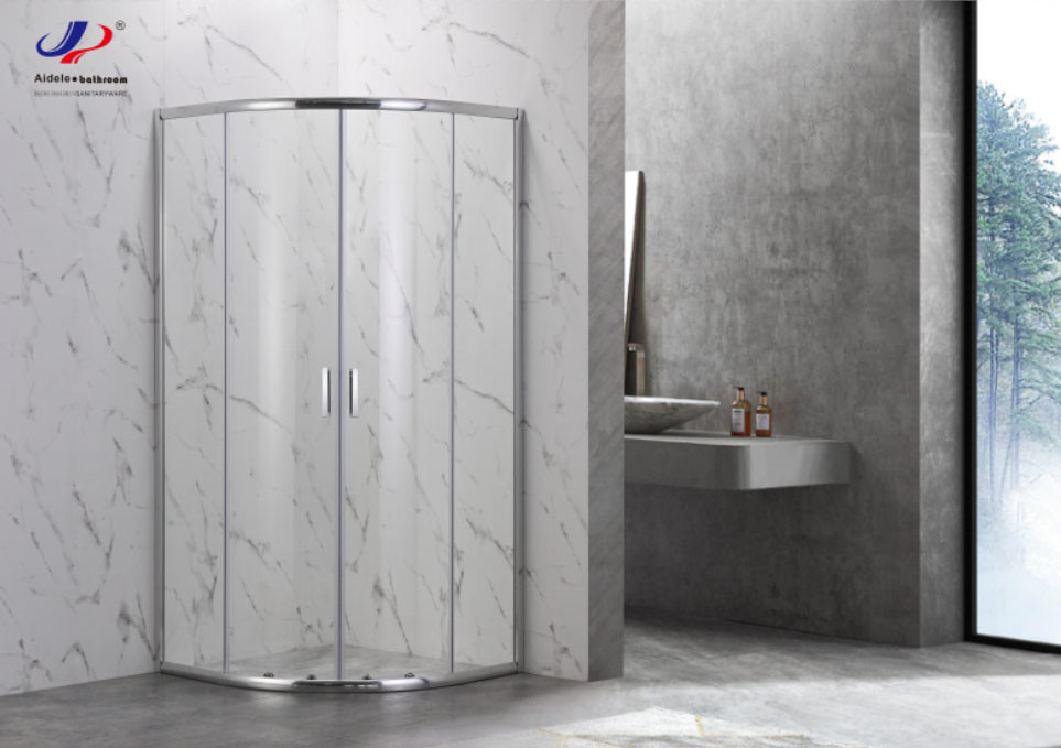 Quadrant Shower Enclosure With 4/5mm Tempered Glass And Alum Frame For A Luxurious