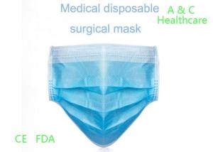 Quality Anti Germs Medical Grade Face Mask , Disposable Pollution Mask Easy Breathability wholesale