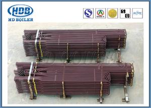 Quality Anti Corrosion Industrial Boiler Superheater Tube , Fuel Gas Superheater High Speed Heating wholesale