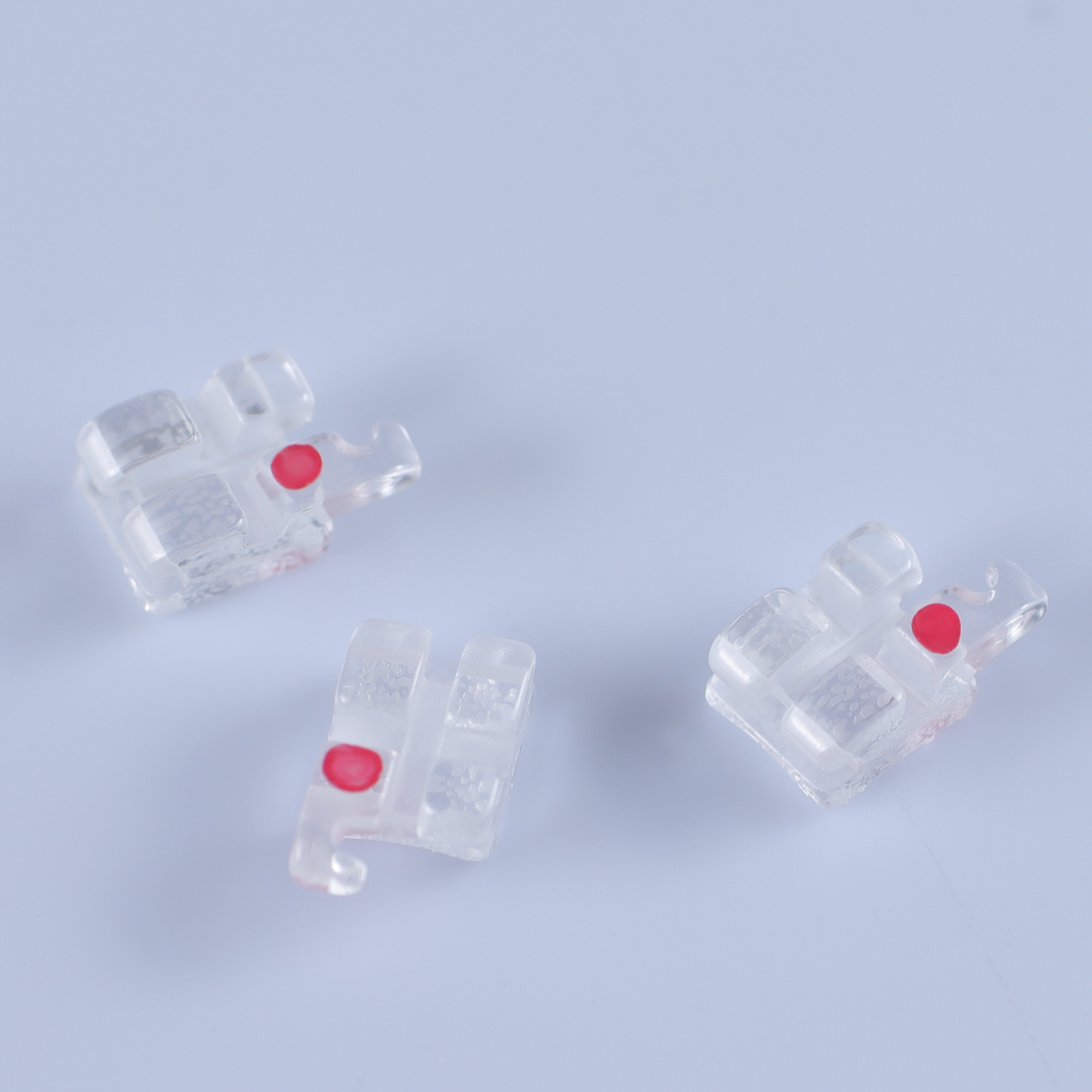 Monocrystalline Sapphire Orthodontic Bracket Tooth Treatment Braces OEM