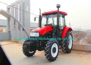 Quality Heavy Duty Agriculture Farm Machinery Taishan Tractor EURO 2 4x4 / 4x2 90HP wholesale