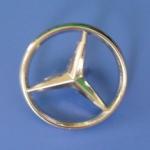 Mercedes Benz metal badge lapel pin size customer
