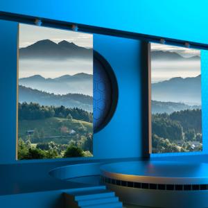 Quality Curved Sliding LED Screen Y Outdoor Opening And Closing wholesale
