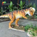 Life Size Animatronic Dinosaur Simulated Pachycephalosaur Battel For Jurassic