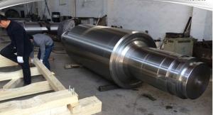 Quality AISI4140 1.7225 42crmo4 Die Forging Solid Steel Shaft Forged Steel Rolls wholesale