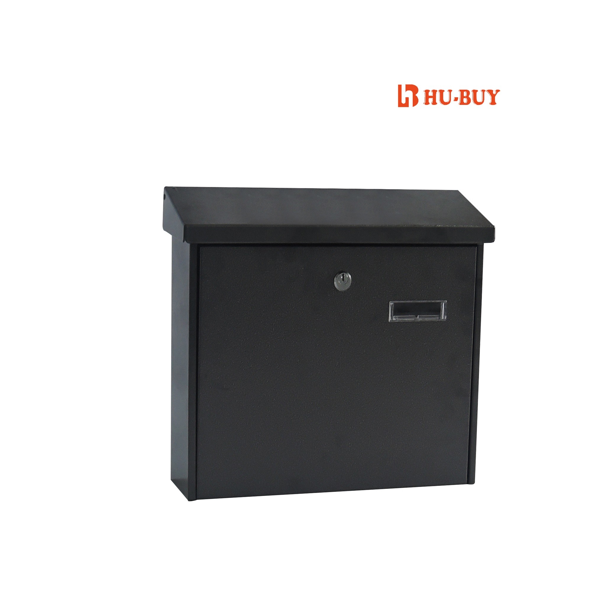 Galvanized Steel Waterproof Modern Wall Mounted Mailbox Rust Resistant