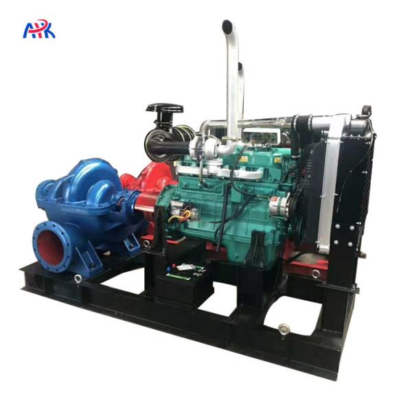 Horizontal Double Suction Vertically Split Casing Water Pump Power Station