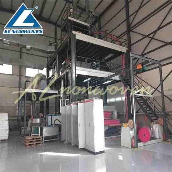 Single S Model Pp Non Woven Fabric Making Machine , Non Woven Fabric Manufacturi