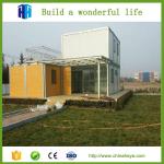 Wholesale factory price precast 2 storey 100m2 container house building plans