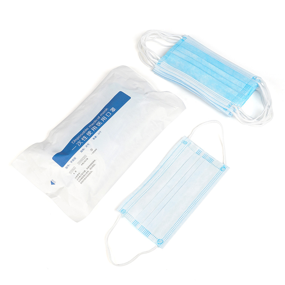 3 Layers Anti Virus Particle Protective Face Mask / Melt-Blown Disposable Face Mask