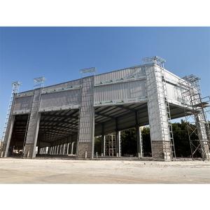 Quality Modular Light Metal Frame Construction Prefabricated Industrial Storage Building wholesale
