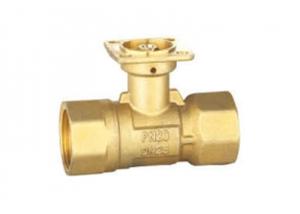 Quality Two Port Motorised Valve 1 Inch Brass PN16 22mm 2 Port Valve Electric Heating Systems wholesale