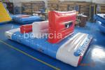 TUV Certification Inflatable Floating Water Park For Lake / Resort