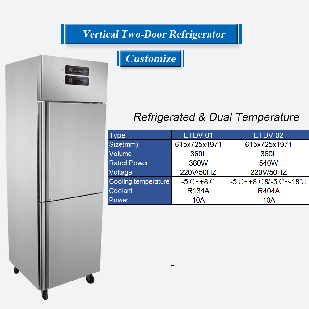 Direct Factory Price congelateur commercial refrigerator Refrigerated & Dual Temperature vertical freezer for household hotel