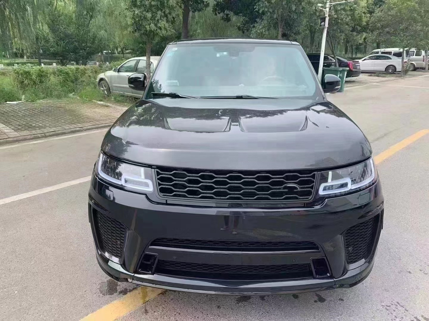 New Product Carbon Fiber Hood for Range Rover Sport for Range Rover Sport SVR Style Hood