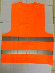 Quality 2H Grade Orange Hi Vis Vest M-XXXL 60g 80g 100g Reflective Safety Vest wholesale