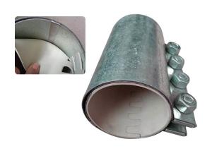 Quality 4 Inch Morris Steel Pipe Coupling Heavy With Nitrile Rubber Or Silicone Gasket wholesale