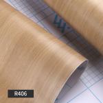Wood Grain Contact Paper Oak Wooden PVC Self-Adhesive Film for Kitchen Cabinet