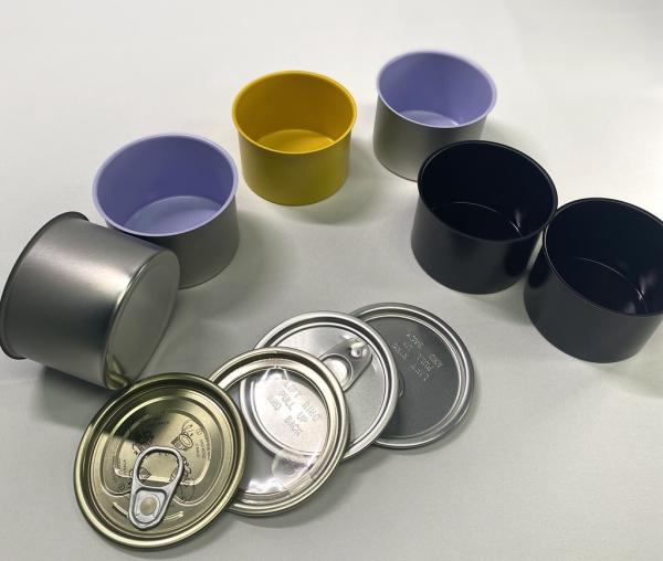 Food Grade Bulk Canned Sauce Metal Tin Can Empty Food Can Packaging With Easy