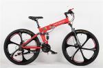 High grade disc brake Shimano 21/ 24/27 speed 26 inch alloy folded mountain bike