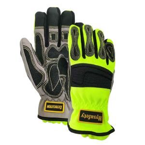 Quality Water Repellent Glass Fiber Vehicle Extrication Gloves Turtle Neck Cuff wholesale