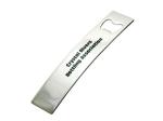Stainless Steel Flat Bar Blade Bottle Opener,Factory manufacture stainless steel