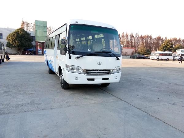 White And Blue Left / Right Hand Drive Sightseeing Star Buses Transport Tourist